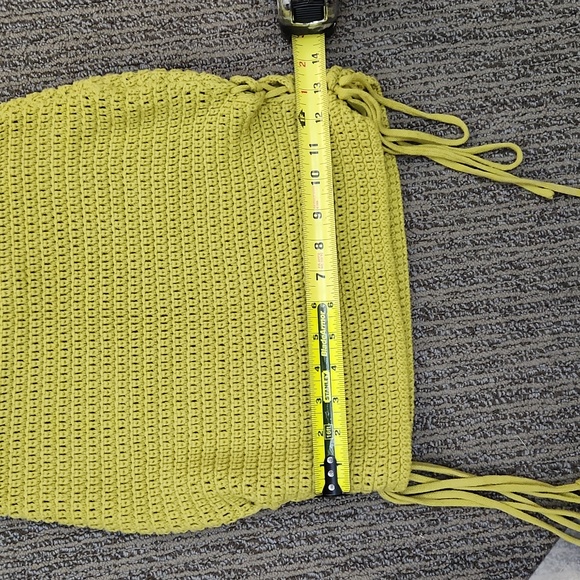 Beige Botany Crochet Skirt Size Small - Picture 11 of 12